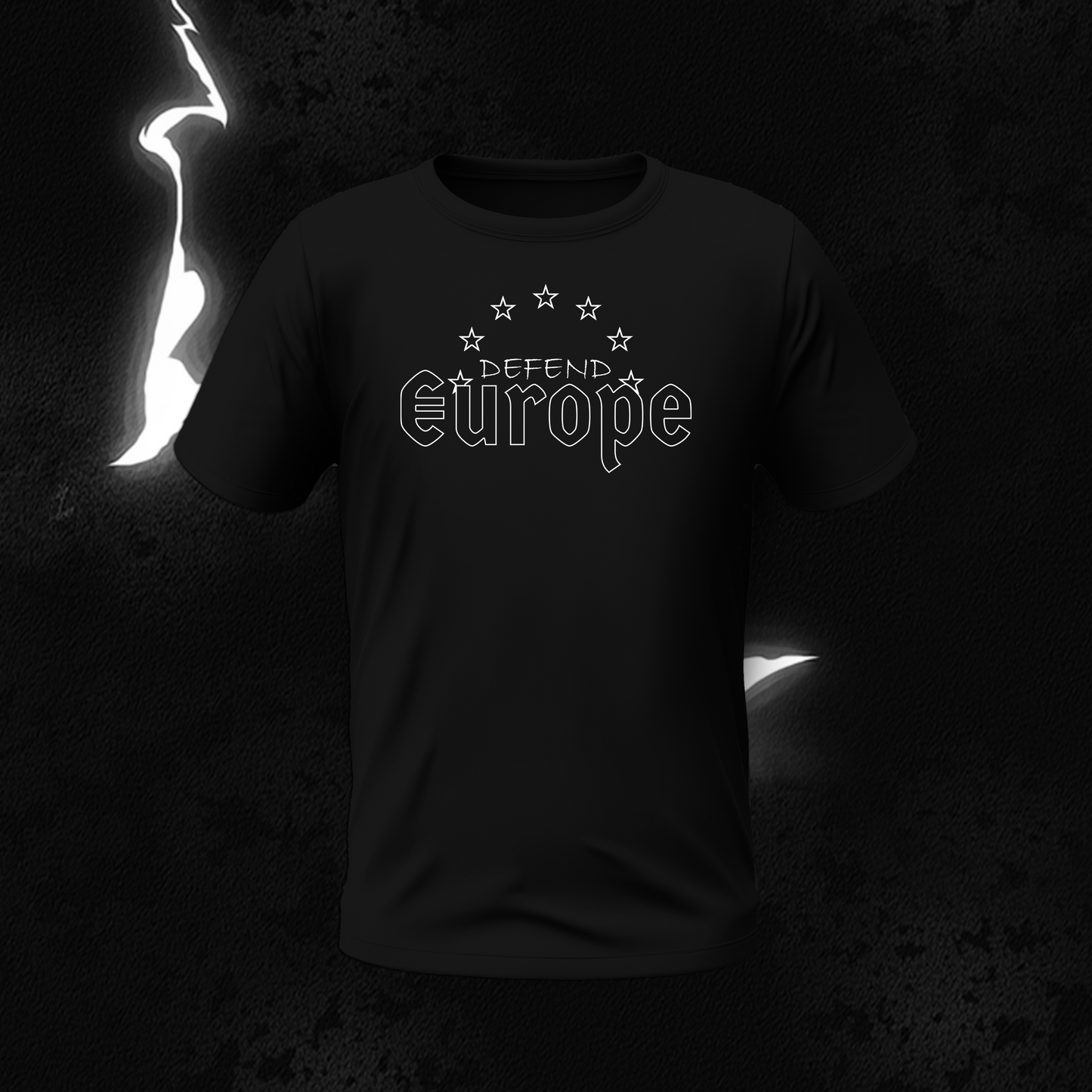 T-Shirt „DEFEND Europe“ (Sternen-Version)