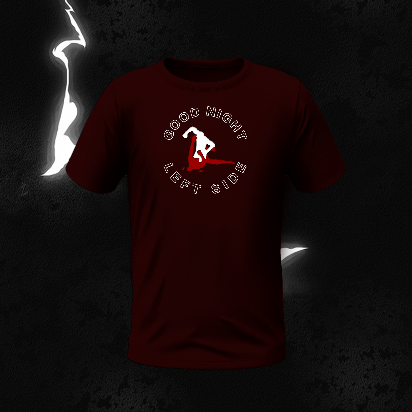 T-Shirt „Good Night Left Side“