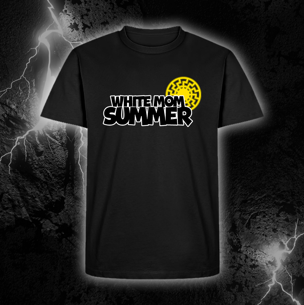 T-Shirt "WHITE MOM SUMMER"