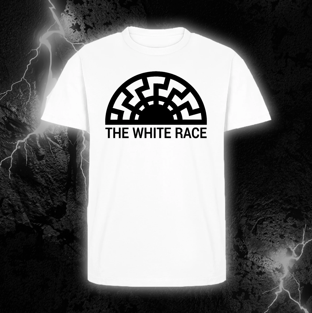 T-Shirt  "THE WHITE RACE SUN"