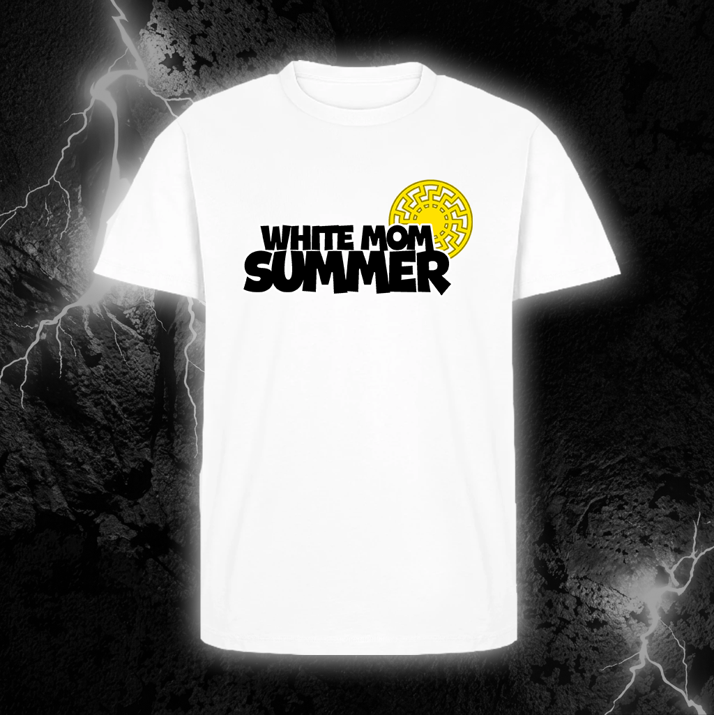 T-Shirt "WHITE MOM SUMMER"