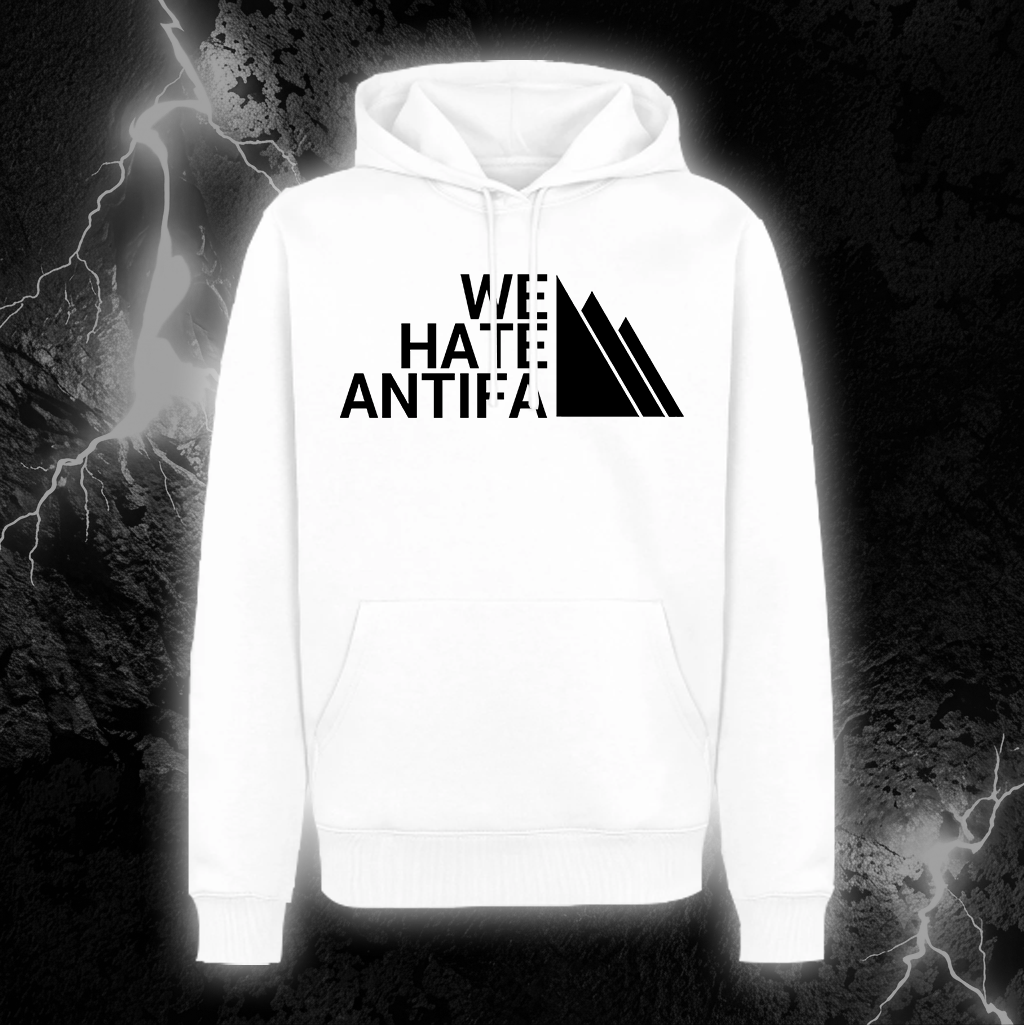 Hoodie "We Hate Antifa Hills"
