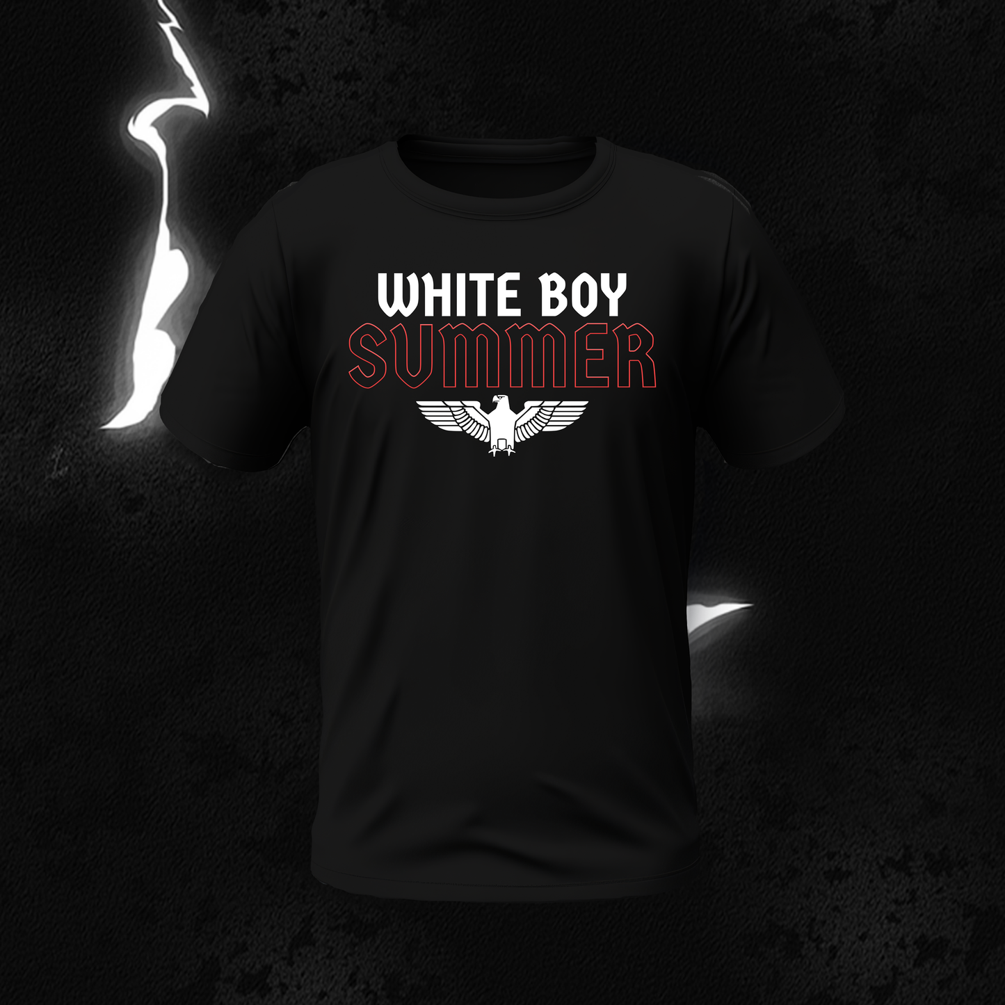 T-Shirt „White Boy Summer Adler“