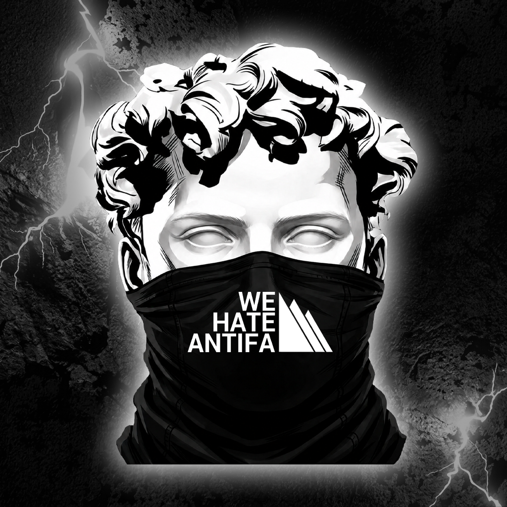 Schlauchschal "WE HATE ANTIFA HILLS"
