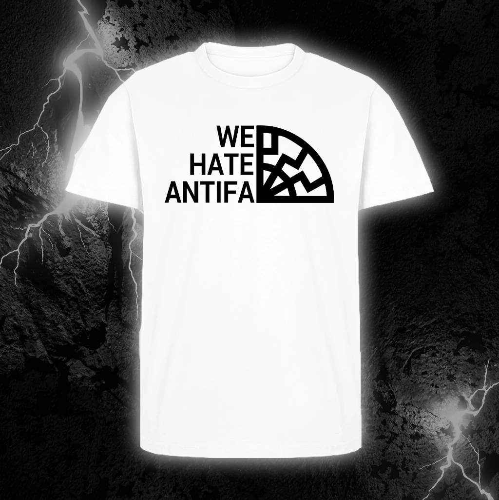 T-Shirt „We Hate Antifa Oldschool“